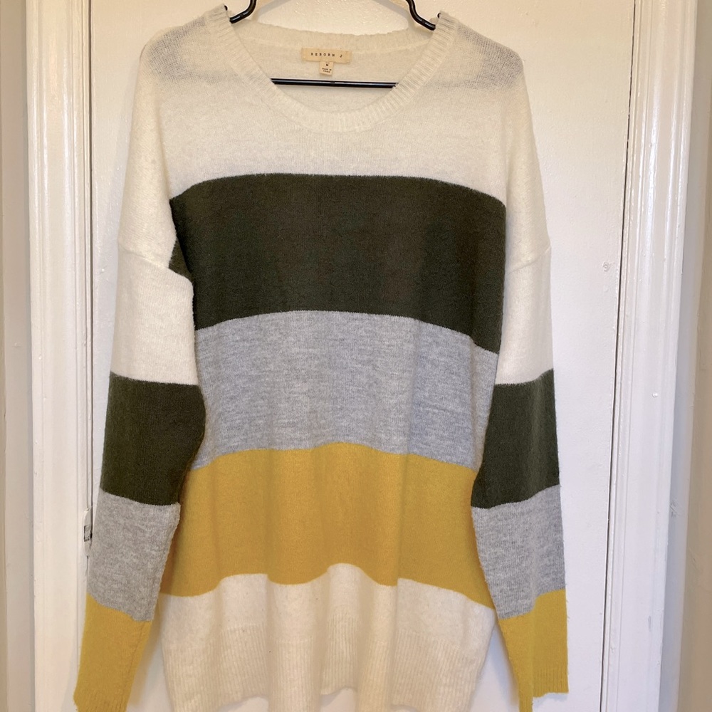 Reborn J Block Soft Sweater